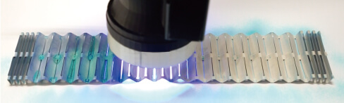 UV-LEDによるメチレンブルー分解実験