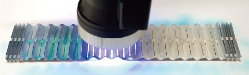 UV-LEDによるメチレンブルー分解実験